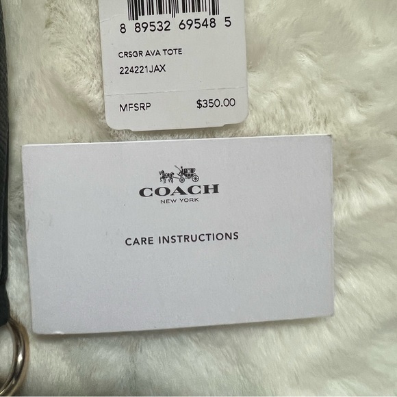 Preowned Authentic Coach Black Tote - Picture 2 of 7